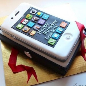 Phone Theme Cakes