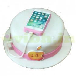 iPhone Themed Fondant Cake	