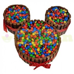 Mickey Mouse Kit Kat Cake	