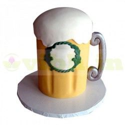 Beer Mug Designer Cake	