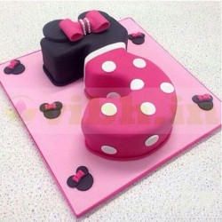 3rd Number Classic Minnie Cake	