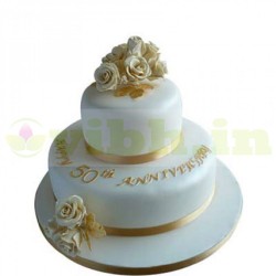 Wedding Fondant Cake	