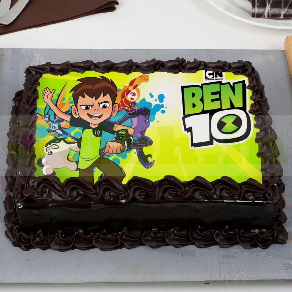Ben 10 Photo Cake | Cartoon Cake online in noida | Delhi